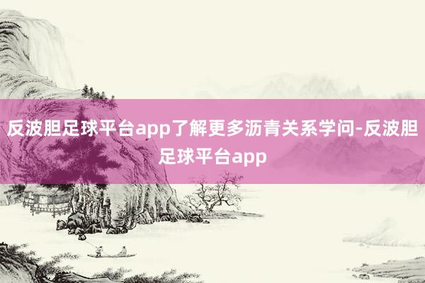 反波胆足球平台app了解更多沥青关系学问-反波胆足球平台app