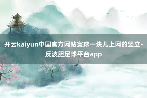 开云kaiyun中国官方网站寰球一块儿上网的竖立-反波胆足球平台app