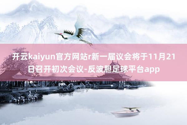 开云kaiyun官方网站r新一届议会将于11月21日召开初次会议-反波胆足球平台app